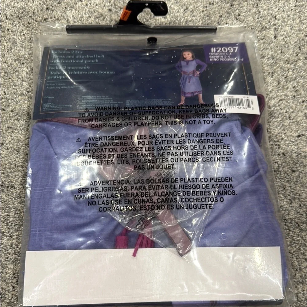 Disney Wish Asha Dress in Purple